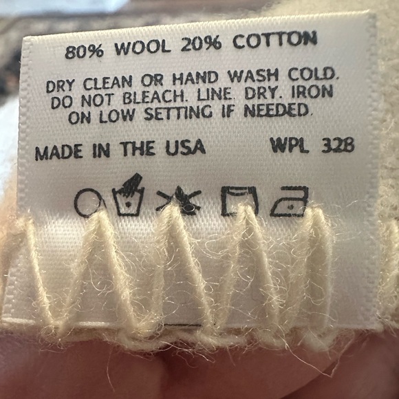 Faribault Woolen Mill Scarf 72x11 Striped Revival Wool USA Dapper Classic Men - Picture 4 of 8